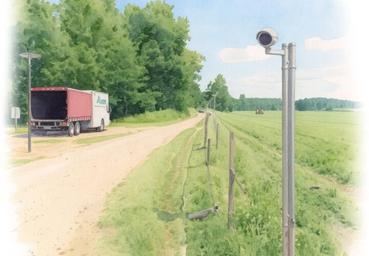 Farm, telephely és tanya biztonsági kamerák - áram és internet nélkül, GSM