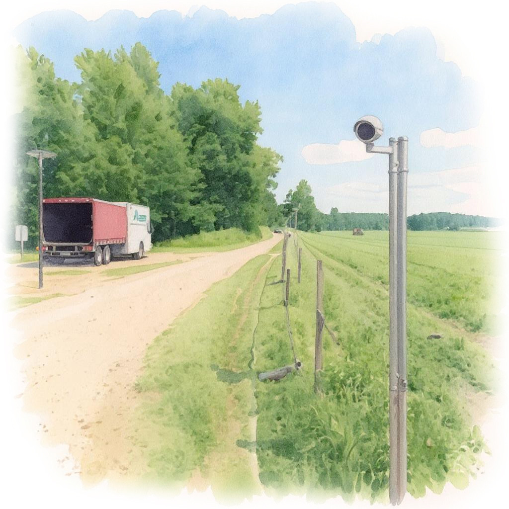 Farm, telephely és tanya biztonsági kamerák - áram és internet nélkül, GSM